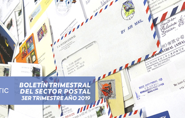 Portada Boletín sector postal 2018 Portada Boletín sector postal 2018