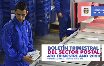Portada Boletín sector postal 2018 Portada Boletín sector postal 2018