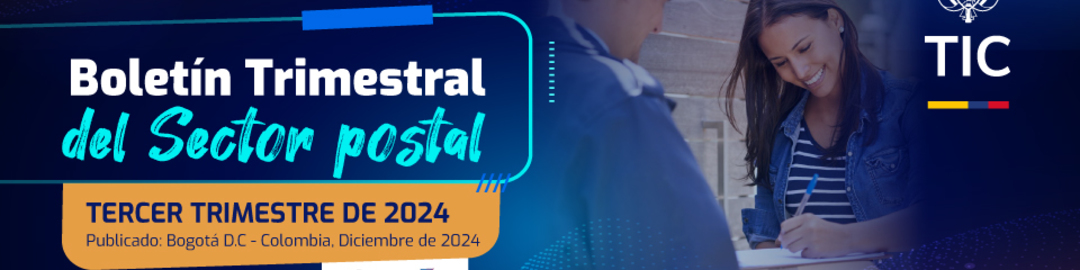 Portada Boletín sector postal 2018