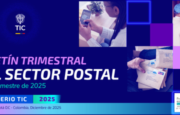 Portada Boletín sector postal 2025