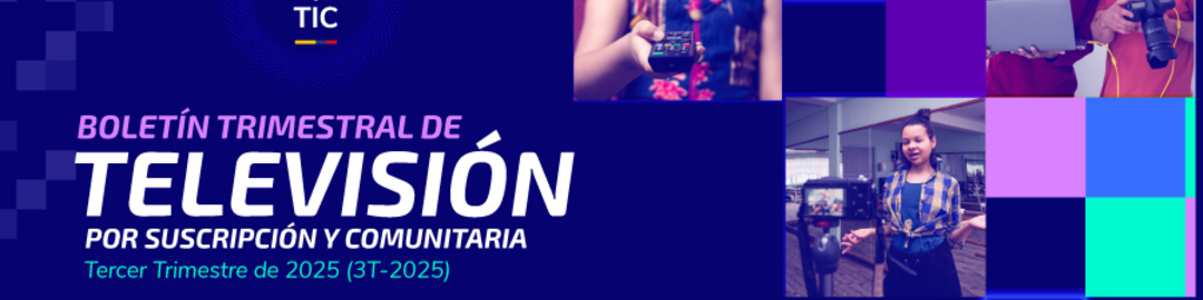 Portada Boletín televisión por suscripción y comunitaria