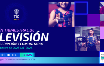 Portada Boletín televisión por suscripción y comunitaria