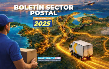 Portada Boletín sector postal 2025