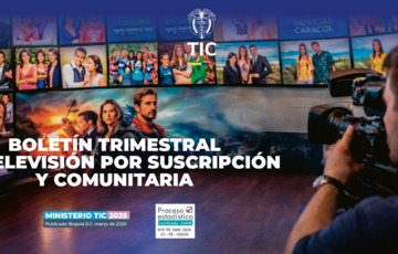 Portada Boletín televisión por suscripción y comunitaria