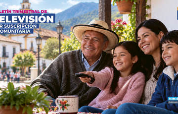 Portada Boletín televisión por suscripción y comunitaria